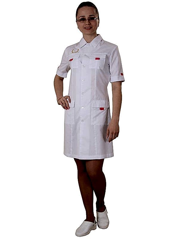 Медицинская одежда пошив под заказ халаты женские в Алматы 